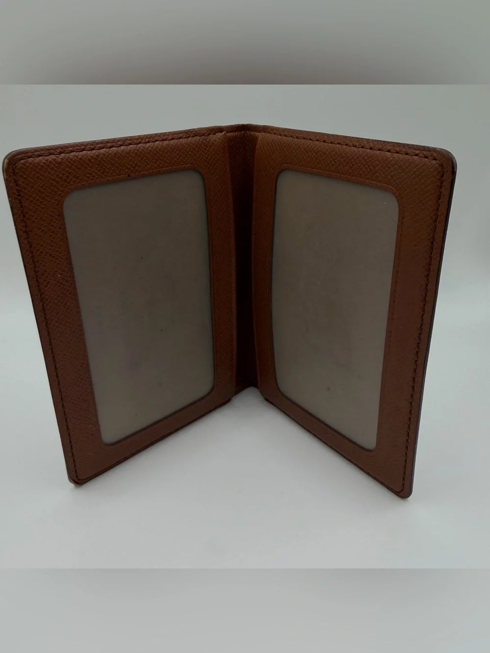 Louis Vuitton Monogram ID Card Case Holder Wallet Canvas Mint! CA1905 Vtg 1995